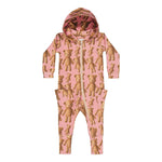 Teddy Bear Jumpsuit | Warm Pink Haalari / Jumpsuit You Make Me Happy
