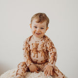 TEDDY BEAR LEGGINGS | BROWN Metsola