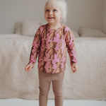 Teddy Bear -Paita | Warm Pink Pitkähihainen paita Metsola