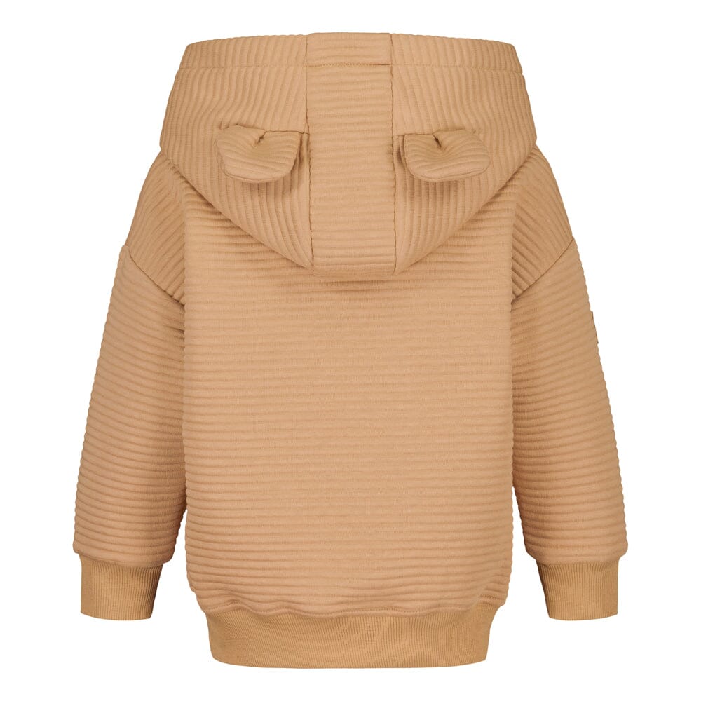Textured Bear Hoodie -Huppari | Woody Pitkähihainen paita True Campers