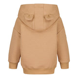 Textured Bear Hoodie -Huppari | Woody Pitkähihainen paita True Campers