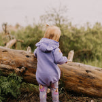 Textured Bear Romper | Wildy Body True Campers