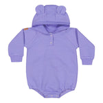 Textured Bear Romper | Wildy Body True Campers