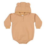 Textured Bear Romper | Woody Body True Campers
