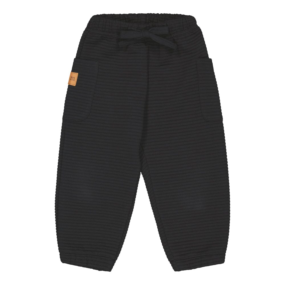 Textured Pocket Joggers -housut | Licorice Housut True Campers