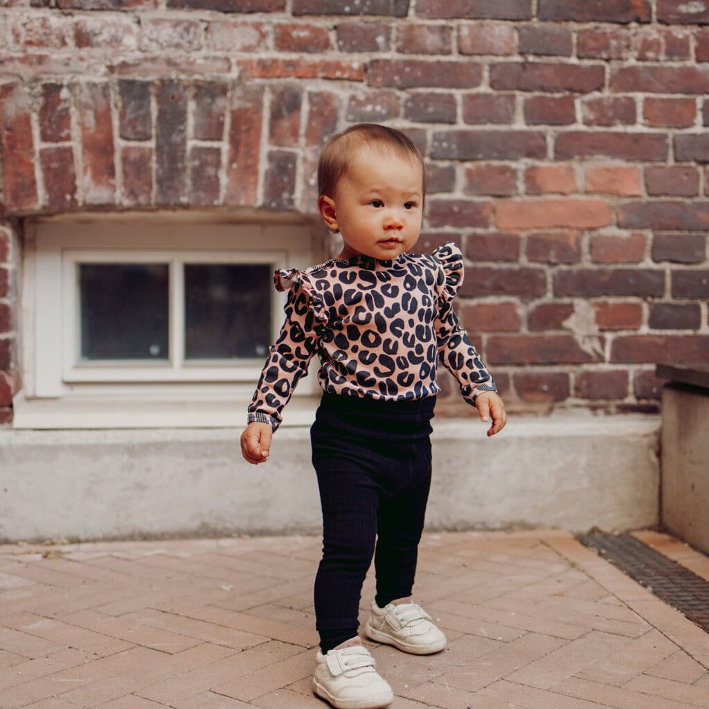 Tinies Rib Frilla -Body | Dusty Rose Body You and Me
