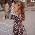 Tinies Rib -Frilla Mekko | Dusty Rose Mekko You and Me