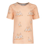 TINY FARMERS RIB T-SHIRT | MILKY APRICOT Paita Wonders of Life