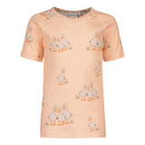 TINY FARMERS RIB T-SHIRT | MILKY APRICOT Paita Wonders of Life