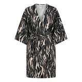 Traces Long Kimono Jacket | Licorice Aikuisten paita Metsola