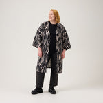 Traces Long Kimono -Takki | Licorice Aikuisten paita Metsola
