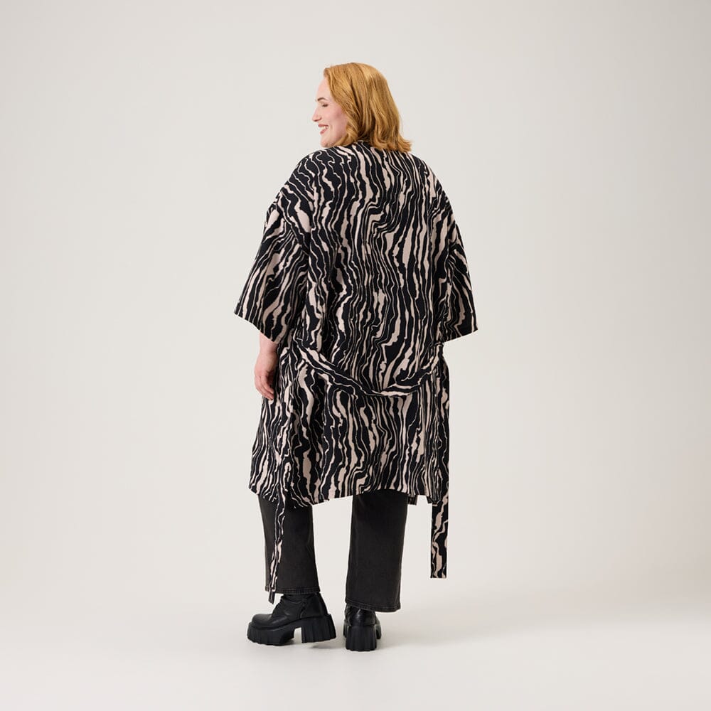Traces Long Kimono -Takki | Licorice Aikuisten paita Metsola