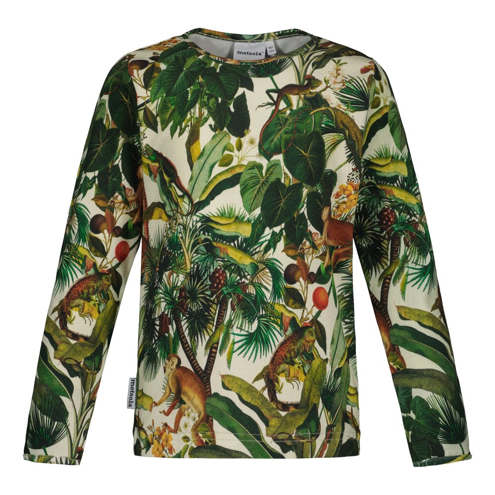 TREE HUGGERS SHIRT LS, MULTICOLOUR Paita Metsola