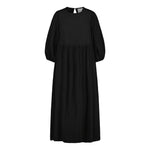 Volume Sleeve Midi Dress | Licorice AW26 Aikuisten mekko Oh, Oui!