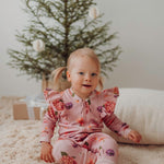 Whispers Frill -Jumpsuit | Rosy Jumpsuit Under the Same Moon