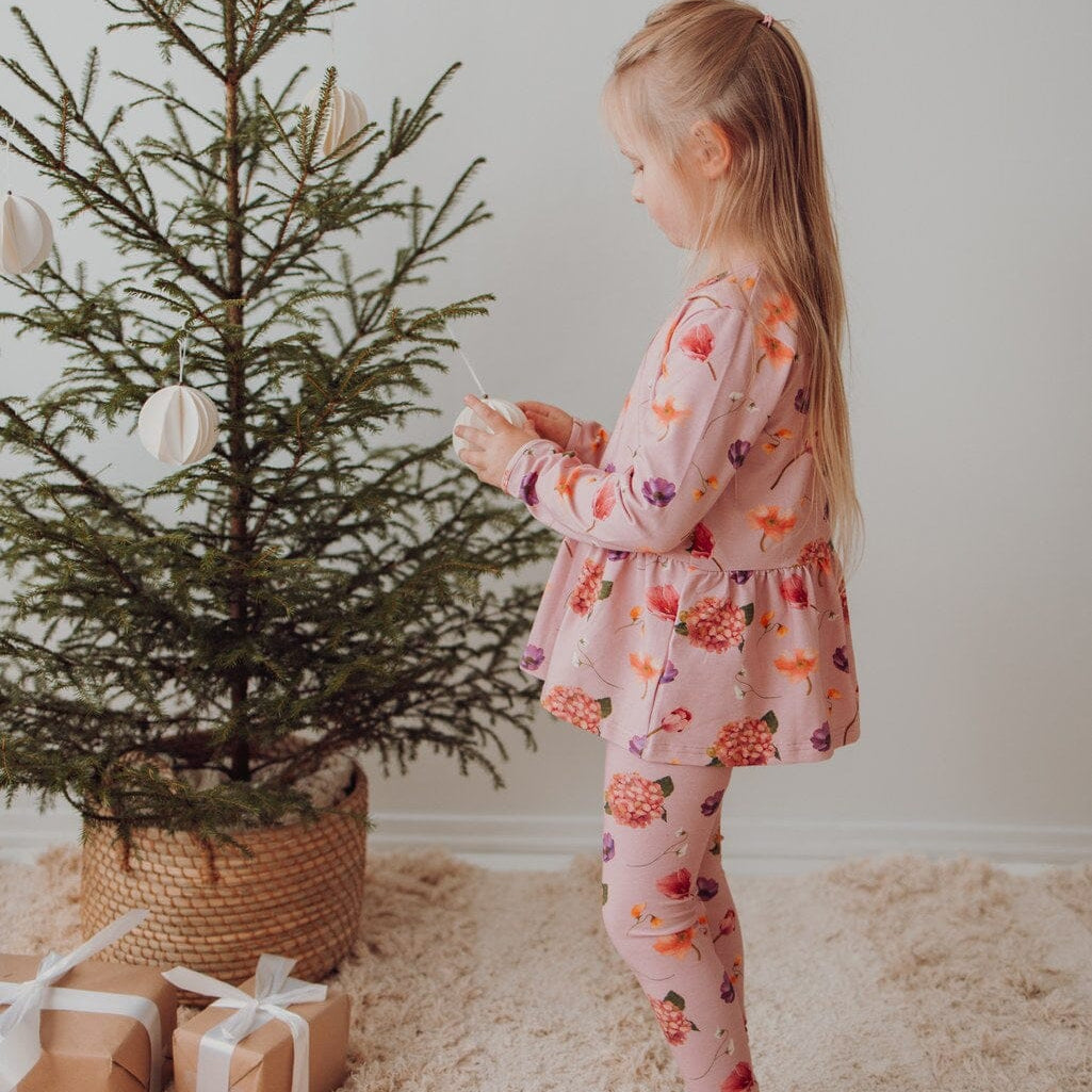 Whispers Peplum Shirt -Paita | Rosy Pitkähihainen paita Under the Same Moon