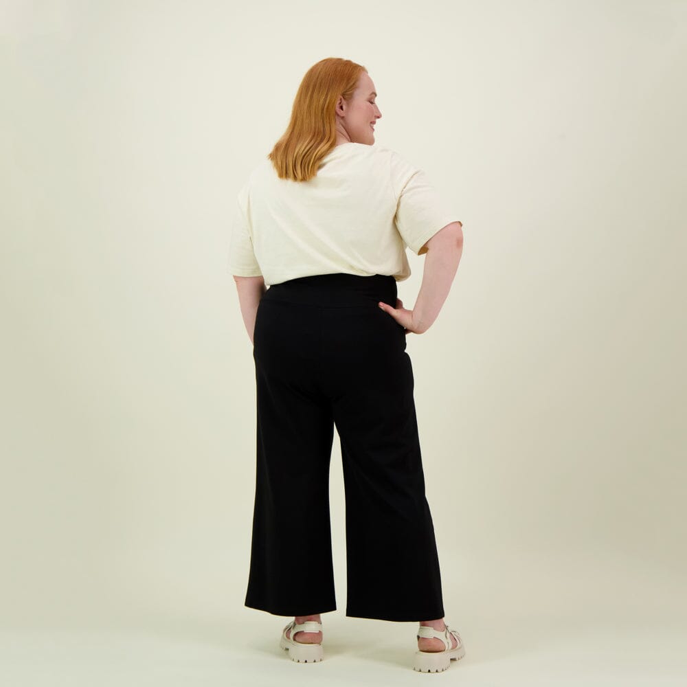 WIDE LEG CULOTTES | BLACK Secret Places