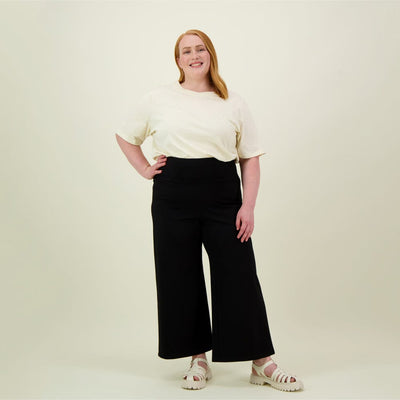 WIDE LEG CULOTTES | BLACK Secret Places