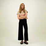 Wide Leg Culottes -Housut | Black Aikuisten housut More Love