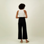 WIDE LEG CULOTTES -HOUSUT | BLACK Aikuisten housut My Happy Place Women