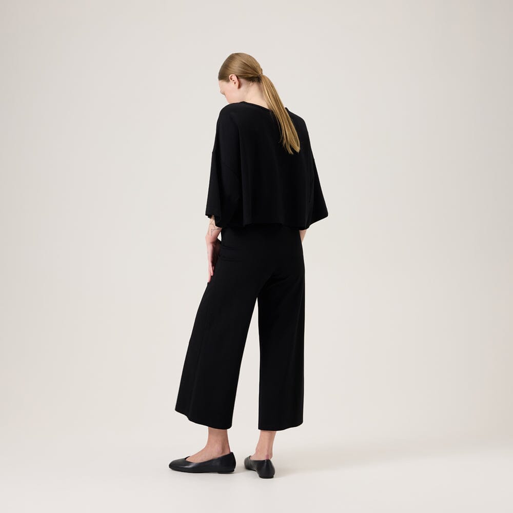 Wide Leg Culottes -Housut | Black Aikuisten housut Oh, Oui!