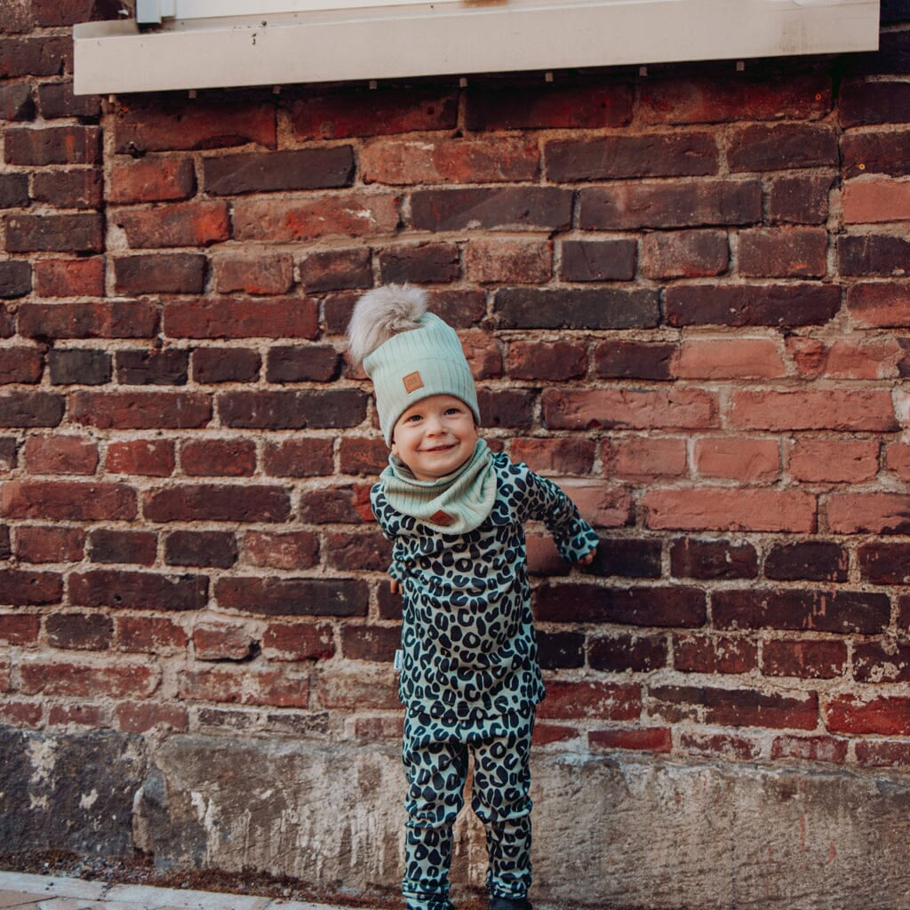 Wide Rib Beanie -Tupsupipo | Dusty Green Pipo You and Me