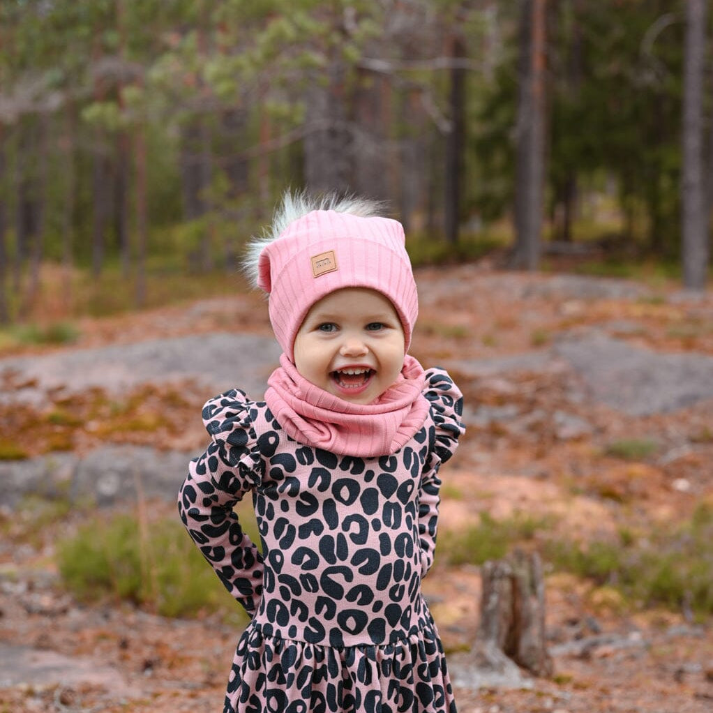 Wide Rib Beanie -Tupsupipo | Dusty Rose Pipo You and Me