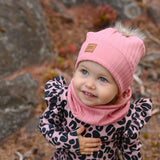 Wide Rib Beanie -Tupsupipo | Dusty Rose Pipo You and Me