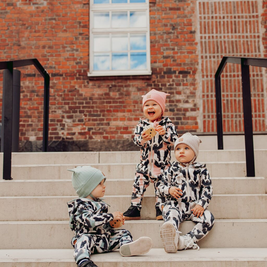 Wide Rib Bear Beanie -Pipo | Dusty Rose Pipo You and Me