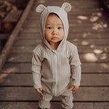 Wide Rib Bear Playsuit -Haalari | Stormy Haalari / Jumpsuit You and Me
