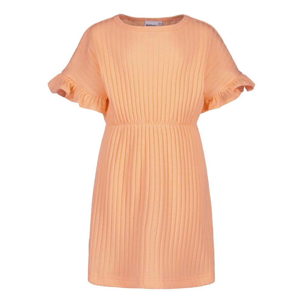 Wide Rib -Frilla Mekko | Peachy Mekko Dancing In The Sunshine