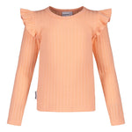 Wide Rib Frilla Shirt | Peachy Pitkähihainen paita Days Like These