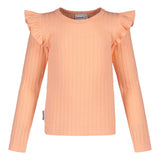 Wide Rib Frilla Shirt | Peachy Pitkähihainen paita Days Like These