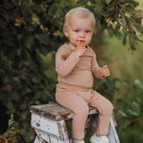 Wide Rib Leggings | Nougat Housut Days Like These