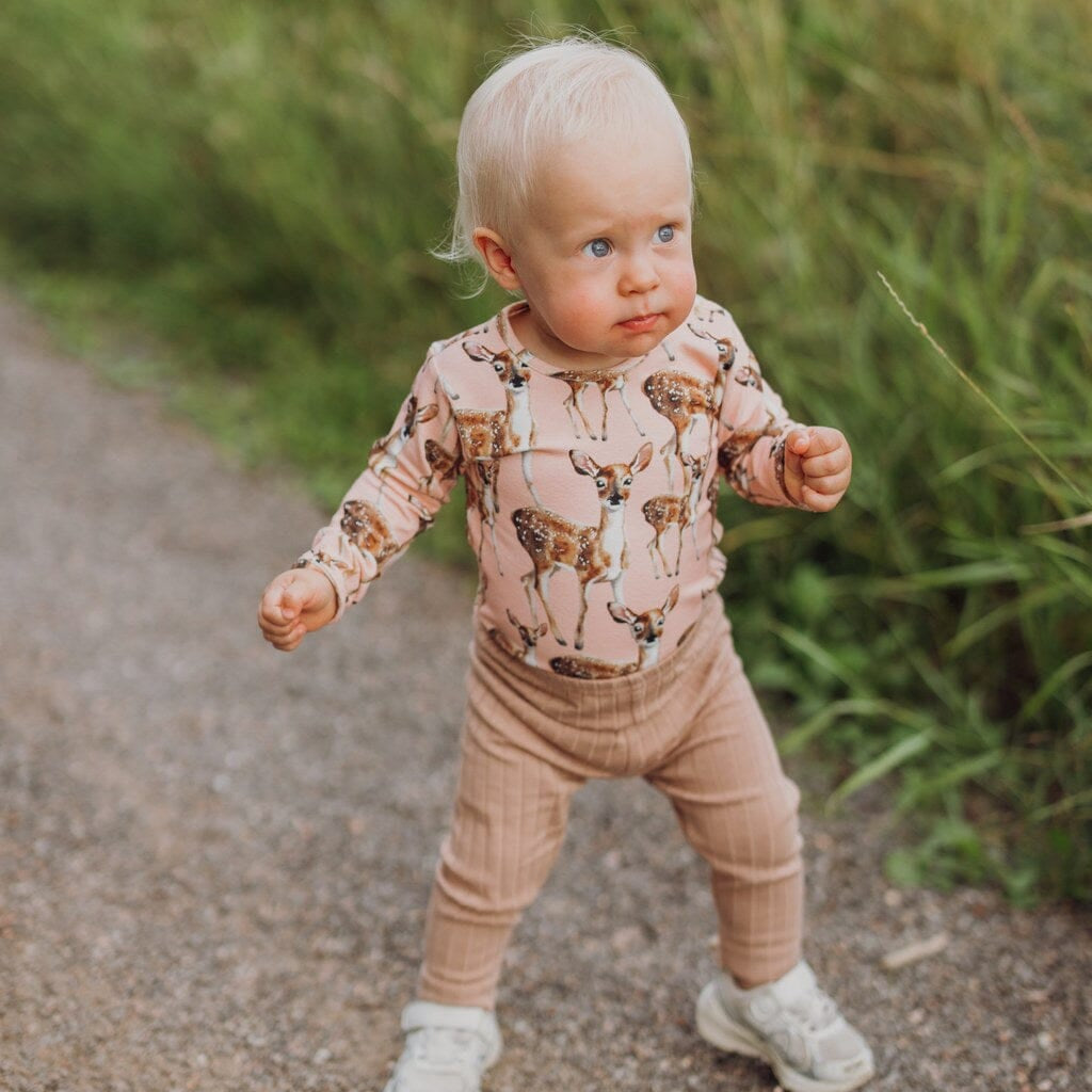 Wide Rib Leggings | Nougat Housut Days Like These