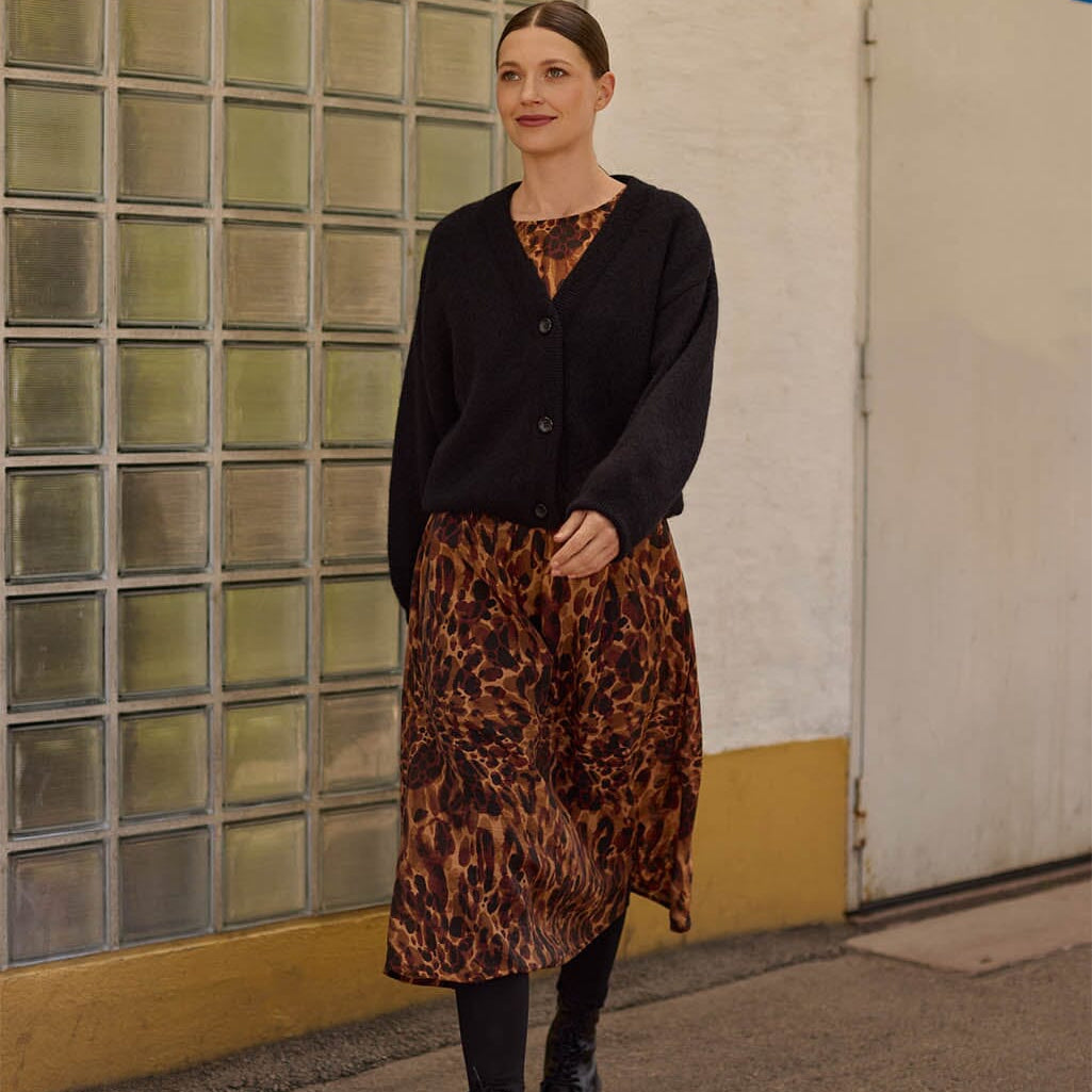 Wildie Midi Dress -Mekko Aikuisten mekko Oh, Oui!