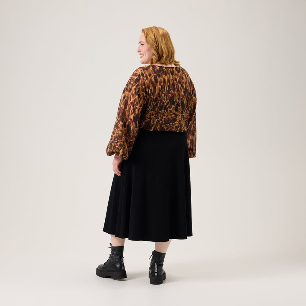 Wildie Volume Sleeve Blouse -Paita Aikuisten paita Oh, Oui!