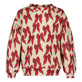 Winter Dance Puff Sleeve Sweater | Poppy Pitkähihainen paita You Make Me Happy