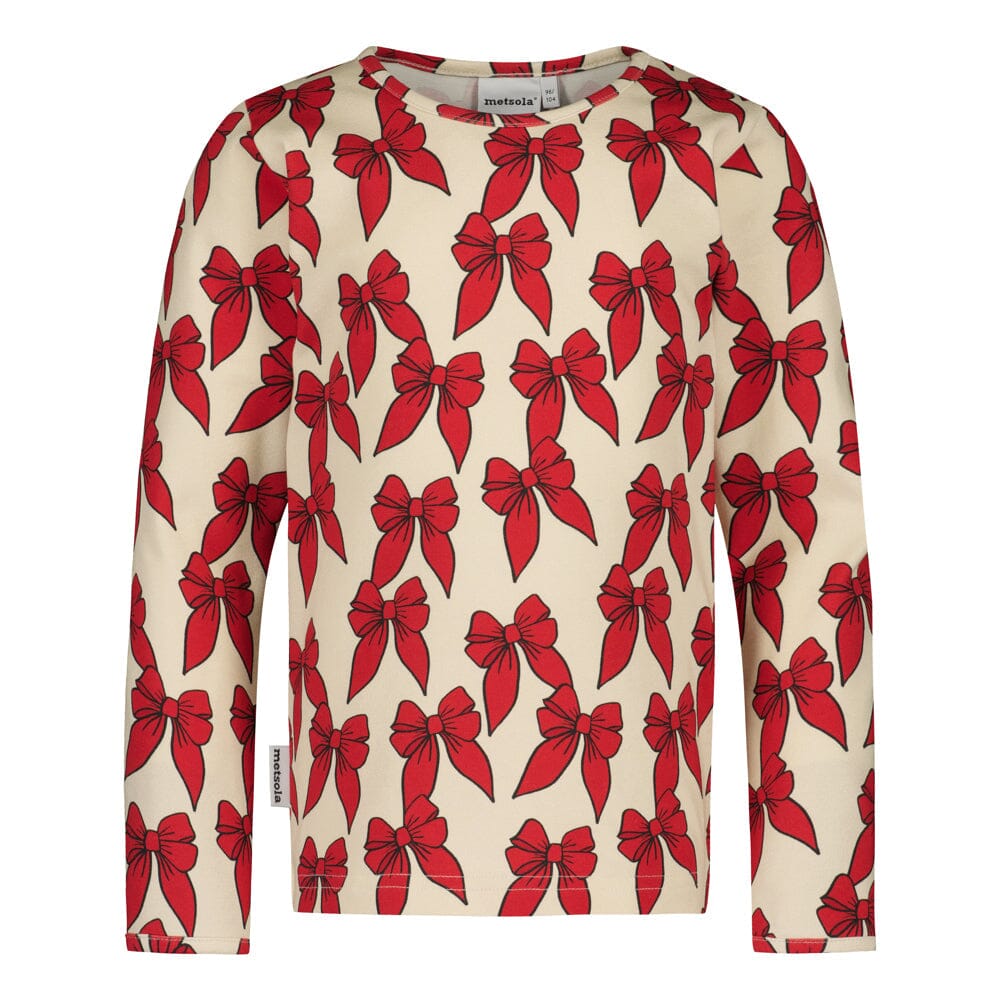 Winter Dance Shirt Ls | Poppy Pitkähihainen paita You Make Me Happy
