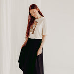 Women's Leopard -T-Paita | Milky Aikuisten paita We are family