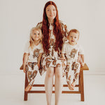 Women's Leopard Tunic Dress -Mekko | Milky Aikuisten mekko We are family