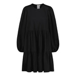 Women's Puff Sleeve Dress -Mekko | Licorice Aikuisten mekko True Campers