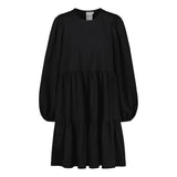 Women's Puff Sleeve Dress -Mekko | Licorice Aikuisten mekko True Campers