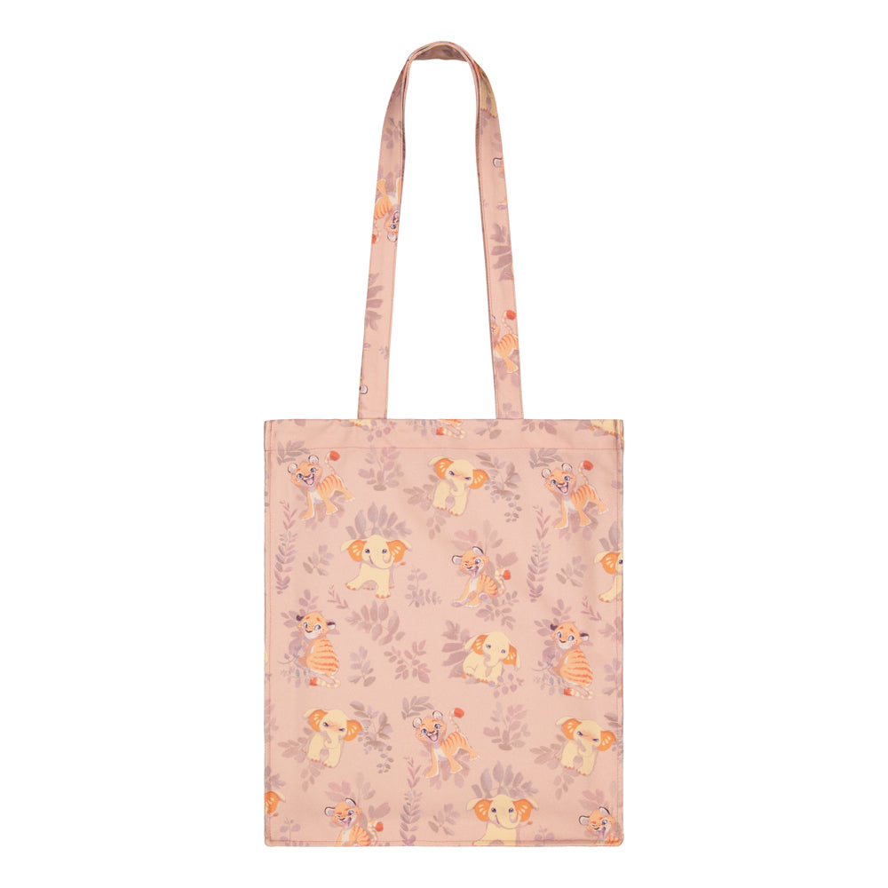 EMOTIONS SMALL TOTE BAG | HEARTY PINK