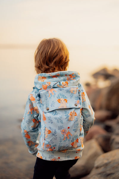 EMOTIONS BACKPACK, HEARTY PINK