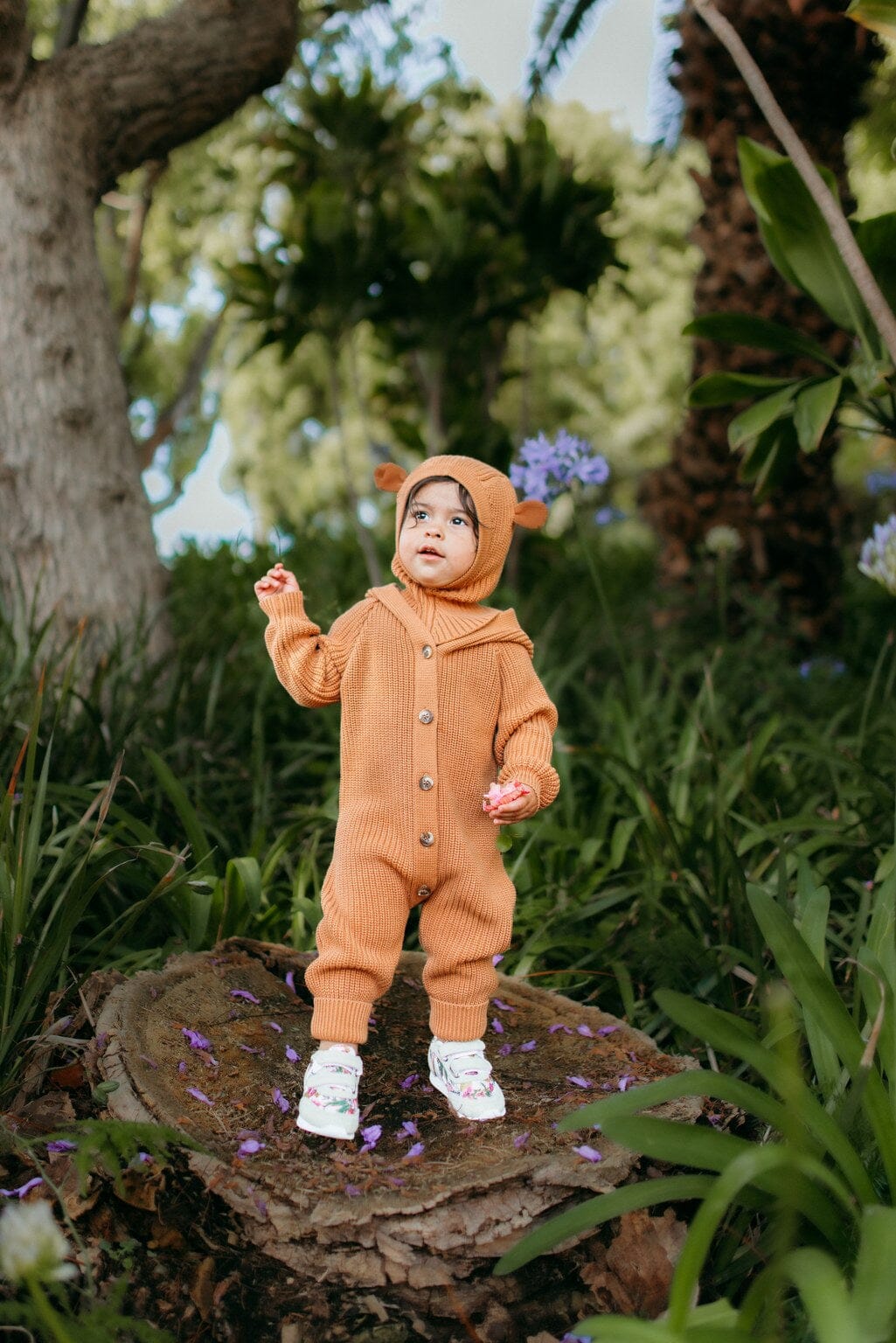 BEAR KNIT -JUMPSUIT | CHOCO Jumpsuit Flying Moments