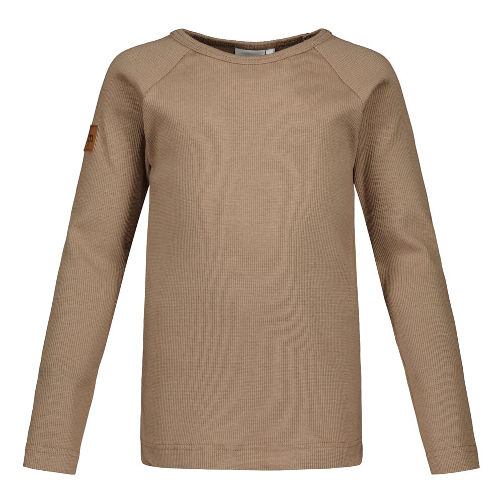 RIB T-SHIRT LS, MUDDY BOOTS Metsola